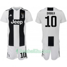 Günstige Fußballtrikots Juventus Dybala 10 Kinder Heimtrikot 2018/19